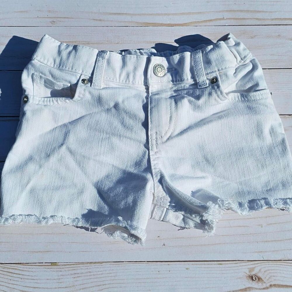 Cat-jack Girl's White Shorts